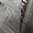 IVAPUPU 2 Pack 4FT Table Cloth for Rectangular Fitted Events Stretch Burgundy Table Covers Washable Spandex Tablecloth Protector for Party, Wedding, Cocktail, Banquet, Festival