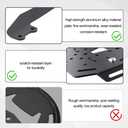 Xitomer Luggage Rack Compatible with Yamaha R7 2022 2023 2024 2025 2026 YZF R7 YZFR7 Rear Cargo Carrier Rear Rack