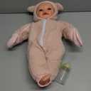 BABESIDE 15-Inch Lightweight Baby Doll with Baby Feeding Set  Easy to Hold with Cuddly Soft Body  Realistic First Doll Real Life Baby Girl for Kids 3+ Pretend Play