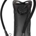 Mini Hydration Bladder 1L-2.5L Leak Proof Hydration Reservoir BPA Free Military Water Bladder Bag Hydration Pack Replacement for Outdoor Camping Hiking, Black