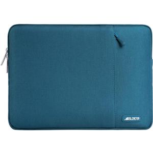 MOSISO Laptop Case 15 inch, 15 inch Laptop Sleeve Compatible with MacBook Air 15 M4 A3241 M3 A3114 M2 A2941 2025 2024 2023,Dell XPS 15,Polyester Vertical Computer Sleeve Bag with Pocket, Deep Teal