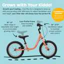 Retrospec Cub Plus XL Kids Balance Bike - 14in Outdoor Toddler Bike with Adjustable Height 15-21in - Lightweight Aluminum Frame & Hand Brakes for Ages 4-6 - Training with Air Tires