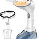Steamer for Clothes, 1800W Fast Heat-up Clothes Steamer Handheld Garment Steamer with 3 Steam Settings, 380ml Water Tank, 9.8' Cord, Portable Travel Steam Iron for Removes Wrinkle Safe on All Fabrics