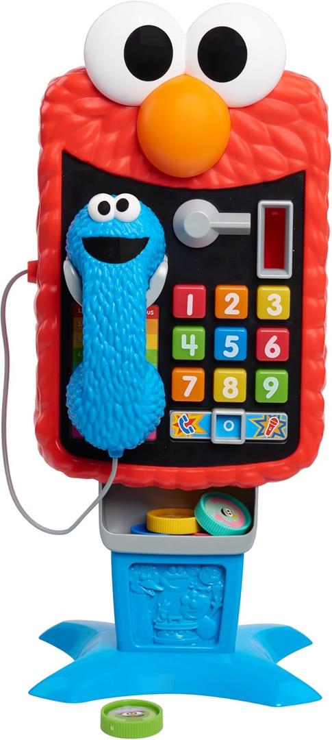 Sesame Street Elmos Sing & Learn 17.5 Inch Playphone, Learning and Education, Kids Toys for Ages 2 Up by Just Play Sesame Street Elmos Sing & Learn 17.5 Inch Playphone, Learning and Education, Kids Toys for Ages 2 Up by Just Play