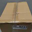 Ateliz White Bread Box for Kitchen Countertop  Large Capacity Bread Storage Container Farmhouse Bread Box  Stylish Metal Bread Keeper