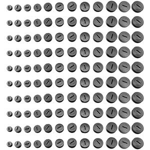 Carbon Brush Cover TAODAN 22PCS Black Plastic Carbon Brush Holder Caps with Slotted Connectors for Hammer Grinder Electric Power Tool, Motor Brush Cover
