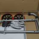 Toilet Lifting Tool - Portable Installation Jack with Foldable Cart, Heavy-Duty Wheels for Easy Toilet Repair, Move & Positioning by Plumbers