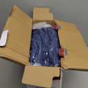 Homemate Electric Heated Blanket Full Size - 72"x84" Heating Blanket Full Size 1/2/4/6/8 Hours Auto-Off 10 Heat Level Over-Heat Protection Soft Flannel Sherpa ETL Certification (Blue (Striped))