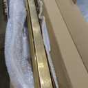 SaniteModar Linear Shower Drain, Gold Shower Drain 60 inch with 2 in 1 Tile Insert Panel, AISI 304 Stainless Steel Shower Floor Gold Drain woth Hair Catcher and Leveling Feet