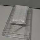 2 Pack Stackable Acrylic Storage Drawers  Clear Plastic Organizer Bins, Easy to Assemble, Suitable for Bathroom, Undersink, Kitchen, Pantry, Makeup, Medicine Organization