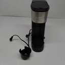 CHEFMAN Single Serve Coffee Maker, K Cup Coffee Machine: Compatible with K-Cup Pods and Ground Coffee, Brew 6 to 12oz Cup Drip Coffee Maker, 40oz Water Reservoir, Cup Lift, Filter Included