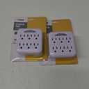 6-Outlet Power Tap w/Photocell Nightlight,  2Pack
