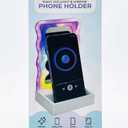 Orbit Wavy LED Light and Mirror Phone Holder is a multifunctional phone stand - Pack of 2
