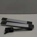 Washing Machine Roller Mover, Extendable Metal Holder Bracket with 24 Wheels, Load 150 KG, Home Appliance Dryer Refrigerator Roller Mover with Foot Brake, 3 Color (Color : Silver)