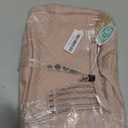 BAGSMART Large Toiletry Bag Travel Bag with Hanging Hook, Water-resistant Makeup Cosmetic Bag Travel Organizer for Accessories, Shampoo, Full Sized Container, Toiletries (Baby Pink)