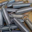 5.5-7 Inch Trampoline Springs Heavy Duty Stainless Steel ReplacementSpring, Set of 16