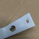 Curtain Rods for Windows 32-90 Inch, 1 Inch Adjustable White Curtain Rod Set with Brackets, Easy Install