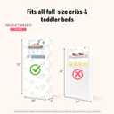 Dream On Me Twilight 5 88 Coil Inner Spring Crib & Toddler Mattress Brown Cloud, Greenguard Gold & BSA Certified, Waterproof & Stain-Resistant Cover, Fits Standard Full-Size Cribs & Toddler Beds