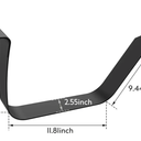 Fuel Tank Strap Compatible with Chevrolet GMC Black More Detail Models Refer to Description