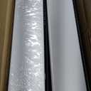 2Pack Expandable Pull Out Cabinet Organizer 21"Deep With Raising Pad for Framed Cabinets, Upgrade 3 Slide Rails Slide Out Drawers, Roll Out Shelves Adhesive,Adjustable Width 12.05"-20.4"White