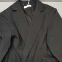 Cicy Bell Womens Casual Blazers Open Front Long Sleeve Work Office Suit Jackets Blazer Size 6