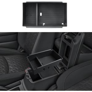2026 Outlander Sport Center Console Organizer - For 2021-2025 2026 Mitsubishi Outlander Sport(2.0 S/2.0 ES/2.0 LE/2.0 SE/2.4 SEL) Accessories Armrest Box Storage Tray - ABS