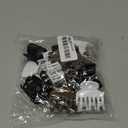 Small Claw Clips for Thin/Medium Thick Hair,12Pcs 1.5 Inch Mini Matte Tiny Jaw Clips for Women Girls 4 Style Nonslip