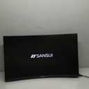 SANSUI 32-Inch Curved Gaming Monitor WQHD 2560 x 1440 180Hz Curved 1500R -1ms(OD), HDR, 300nits, sRGB 125%, DCI-P3 95%, FreeSync, HDMI x2, DP1.2x2(ES-G32C3 DP Cable Included)