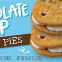 3 x Little Debbie Chocolate Chip Creme Pies, 8 Individually Wrapped Sandwich Cookies, 10.63 OZ Box, Best by: 01/29/26 