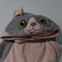 DarkCom Sphynx Cat Onesie Halloween Costume One Piece Unisex Adult Pajamas Women Men Sleepwear Christmas Pajamas XL