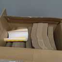 WIFTREY 100 Pcs Shipping Boxes 5.91X3.94X1.57, White Corrugated Cardboard Box for Shipping Small Business, Gift Packing, Mailing