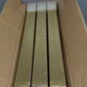 3 Piece Living Room Pink Wall Art, Framed Gold Abstract Painting Water Flow Shape for Bedroom,Modern Pink Wall Decor Home Decor Ready to Hang 24x48 inches (GMD-110)