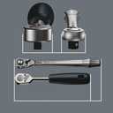 Wera 05004034001 8004 B Zyklop Metal Ratchet with Switch Lever, 3/8" Drive