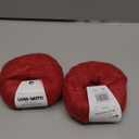2 Skeins, Silk Mohair Luxury Yarns, Premium and Soft Blend for Knitting and Crocheting, Made in Italy (Red - 6026, 2)