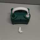 Electric Balloon Pump for Party Decorations  Portable Inflator, Auto Shutoff, Balloon Air Pump Dual Nozzle Rose Red 110V 600W  (Green)