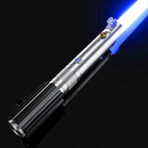 Upgrade App Control ANK Lightsaber, Smooth Swing 16 Sets Sound Effects 3 Light Effects and 16 Colors Change, Metal Dueling Light Saber for Adults Cosplay Gift (RGB-ANK)