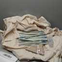 Extra Large Kids Play Tent with Flags & Star Lights, Portable & Foldable Teepee, Boys & Girls, Indoor Outdoor Dome Tent Playhouse, 59x39x59 in, Cream