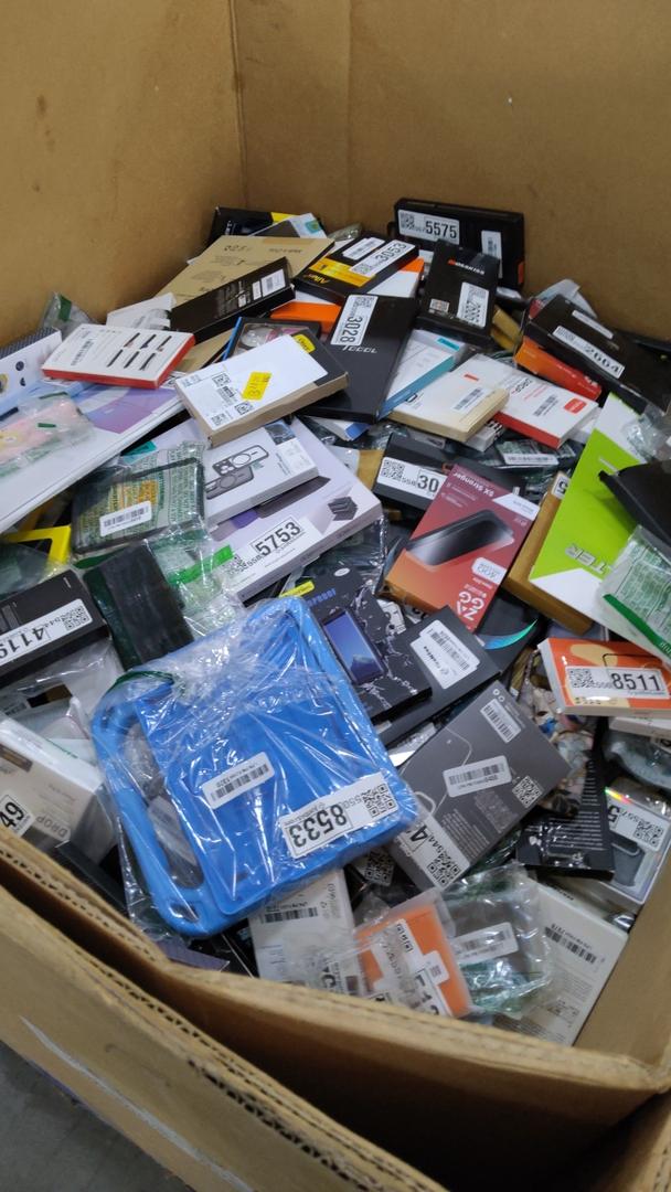 Pallet of Mixed Phone Cases & Screen Protectors
