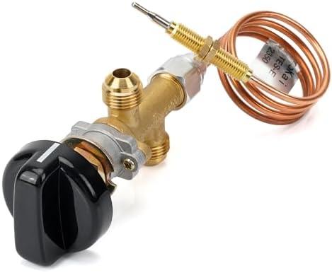 Stanbroil Low Pressure Propane Gas Flame Failure Safety Control Valve Kit Fits for Fireplace, Fire Pit, Gas Grill, Heater