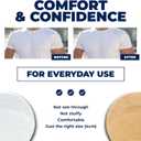 Mens Nipple Tape 180 120 60Pcs Sticky Clear Pads Invisible Chest Cover Support for Running, Sports, and Everyday Use (Beige)