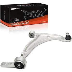 A-Premium Front Right Lower Control Arm, with Ball Joint & Bushing, Compatible with Nissan Altima 2002-2006, Maxima 2004-2008