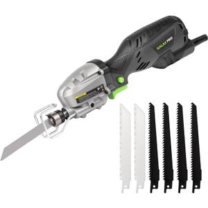 GALAX PRO reciprocating saw, 5.0 Amp Variable Speed Corded Reciprocating Saw, 3000spm, stroke length  Maximum cutting capacity 4  Used for wood cutting and metal cutting