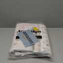 Auemtyn 3x5 Washable Area Rug for Living Room, Pink Rug with Non Slip Backing, Low Pile Carpet for Bedroom (Multi Pink, 3'x5')