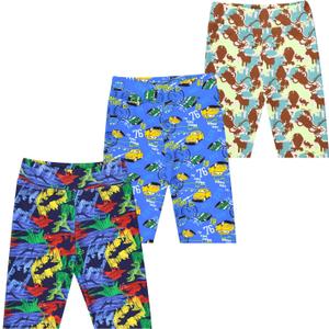 MooMoo Baby Girls Bike Shorts Cartwheel Shorts for Girls Dance Shorts Toddler Biker Shorts 4T-9T (5-6 Years, Blue)