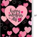 6 x Valentine Flag,Double Sided Valentine's Day Garden Flag 12.5 x 18 Inch Valentine House Flags for Valentine's Day Decoration