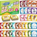 2 x Memory Card Game, Toddler Match Game, Learn Spanish for Kids, Bilingual Flash Cards, Learning Toys for 4 Year Old, Preschool Learning Activities, Homeschool Supplies, Kindergarten Toys