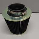 Rtunes Racing Universal Clamp-On Air Intake Filter Dry Washable Cone Air Filter Replacement for Car Truck SUV Engine Air Cleaner (3")