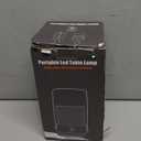 Portable Metal Table Lamp for Indoor/Outdoor ,Rechargeable Cordless LED Lamp, 3-Colour Infinitely Dimming Battery Powered Small Desk Lamp, Restaurant/Bedroom/Bar/Coffee Shop/Camping Light (Silver)