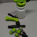 ESP Car Wash Foam Gun for Garden Hose Adjustable Hose Wash Sprayer Thick Filtration with Metal Handle Washing Mitts 6 Levels of Foam Concentration Snow Foam Blaster Quick Connector to Any Cleaning