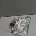 Mayerzon Dog Muzzle, Basket Muzzle for Large Medium Small Dogs, Humane Breathable Cage Mouth Guard to Prevent Biting Chewing Eating for Grooming Training Walking Vet Visits (M, Clear)